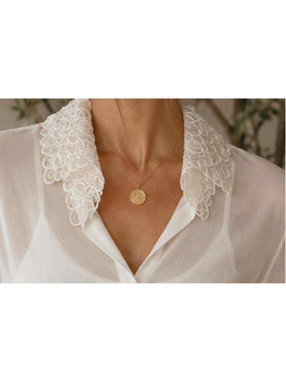 THE ROW 100% Silk Ivory Sarabee Top Blouse S New - Picture 2 of 10